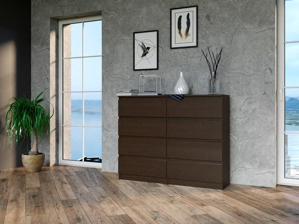 komoda 8 szuflad wenge 3 komoda 8 szuflad wenge